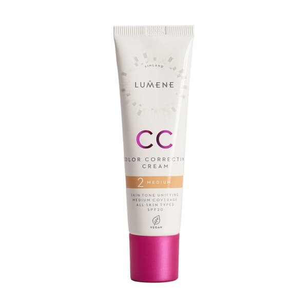CC Color Correcting Cream, korygujący krem CC SPF 20, 2 Medium (C)