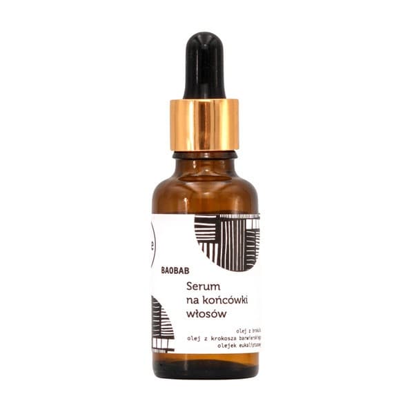 LaLe Baobab, serum na końcówki włosów