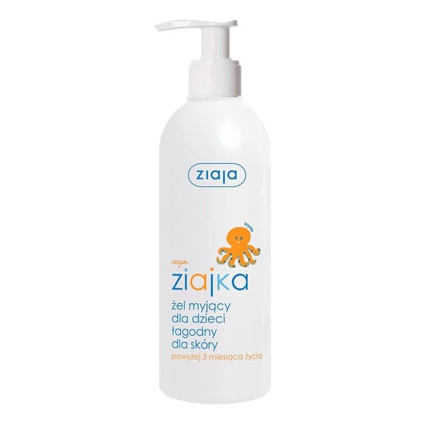 Ziajka, żel myjący dla dzieci, z dozownikiem