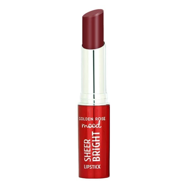 Mood Sheer Bright Lipstick, połyskująca pomadka do ust, 108