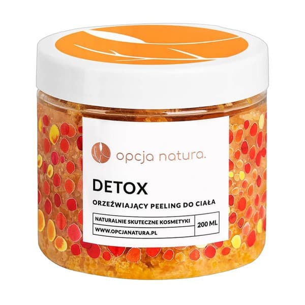 Detox, orzeźwiający peeling do ciała