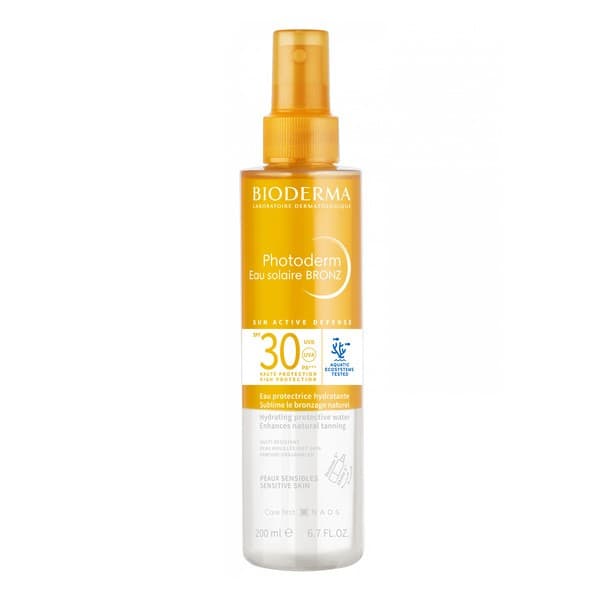Photoderm Eau Solaire Bronz, nawilżająca dwufazowa woda SPF 30