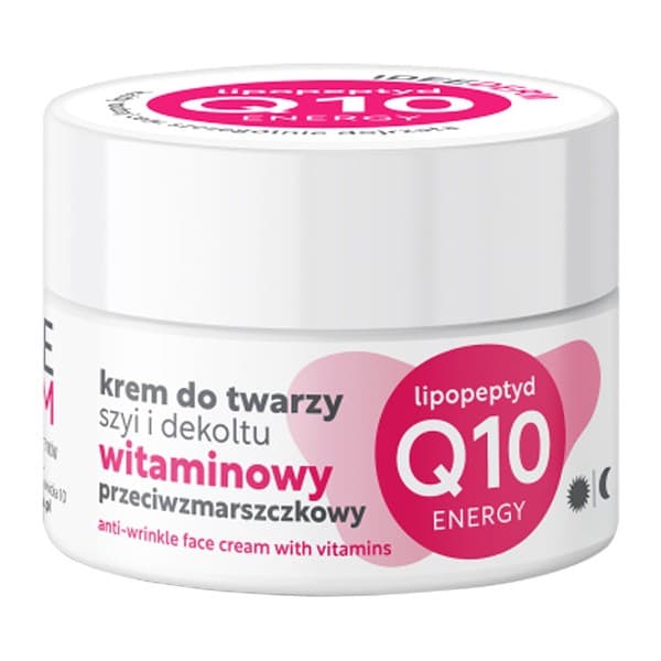 Ideepharm Idee derm, krem witaminowy, przeciwzmarszczkowy do twarzy, szyi i dekoltu
