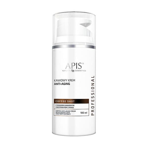 Apis Coffee Shot Kawowy krem Anti-Aging z kwasem kawowym i ekstraktem z maku