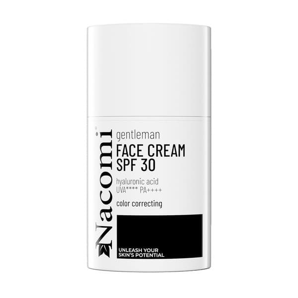 Gentleman, nawilżający krem wyrównujący koloryt skóry SPF 30