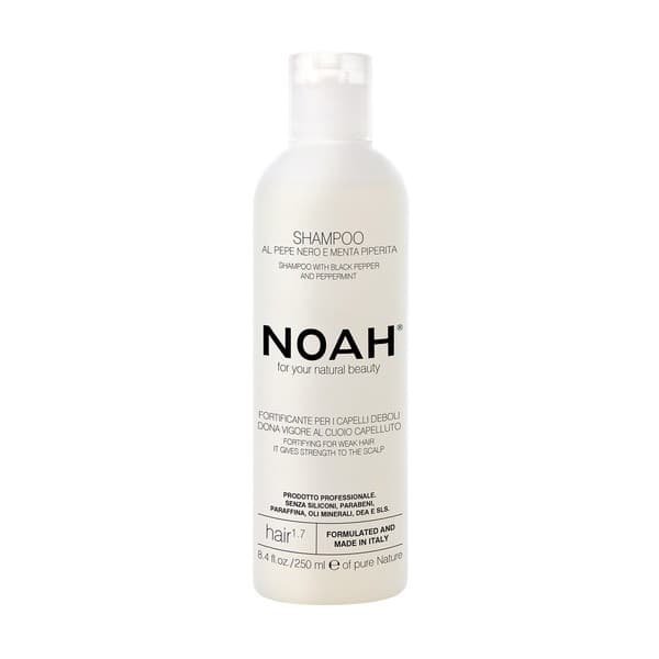Fortifying Shampoo, szampon z czarnym pieprzem i miętą pieprzową