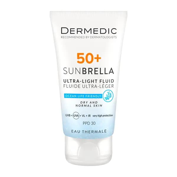 Sunbrella, ultralekki krem ochronny SPF 50+ dla skóry normalnej i suchej
