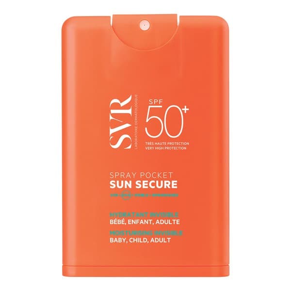 Sun Secure Spray Pocket, nawilżający spray kieszonkowy, SPF50+