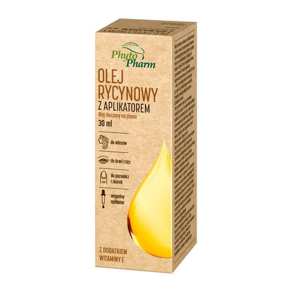 olej rycynowy z aplikatorem