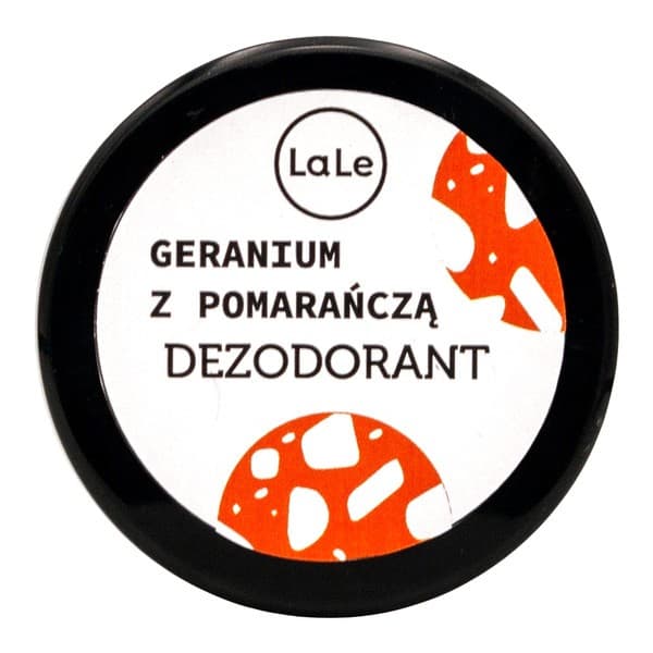 LaLe, dezodorant w kremie, geranium z pomarańczą