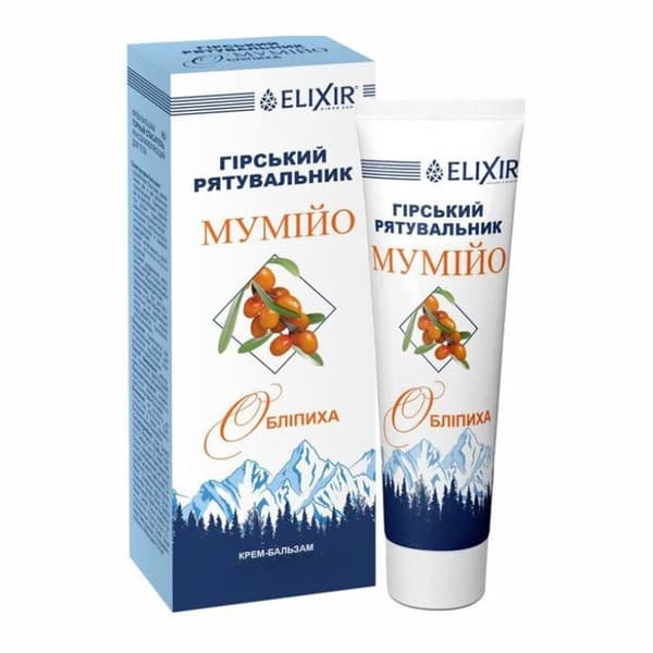 Górski Ratownik, krem-balsam z mumio i olejem z rokitnika