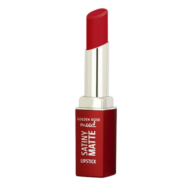 Mood Satiny Matte Lipstick, matowa pomadka do ust, 08