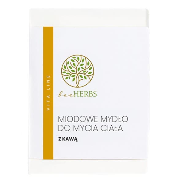 mydło, do mycia ciała, miodowe z kawą