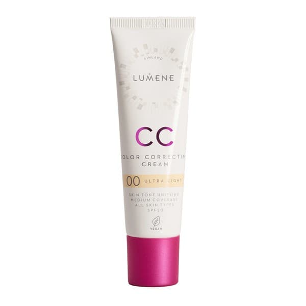 CC Color Correcting Cream, korygujący krem CC SPF 20, 00 Ultra Light (W)