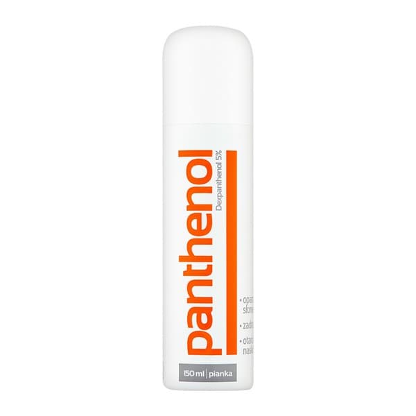Panthenol, pianka