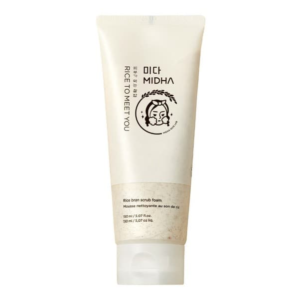 Rice Bran Scrub Foam Pianka Peelingująca