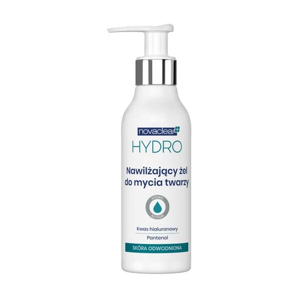 Hydro, nawilżający żel do mycia twarzy