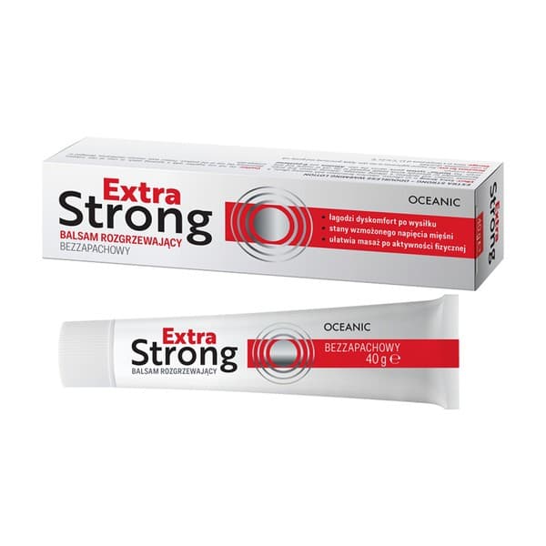 Extra Strong, balsam rozgrzewający, bezzapachowy