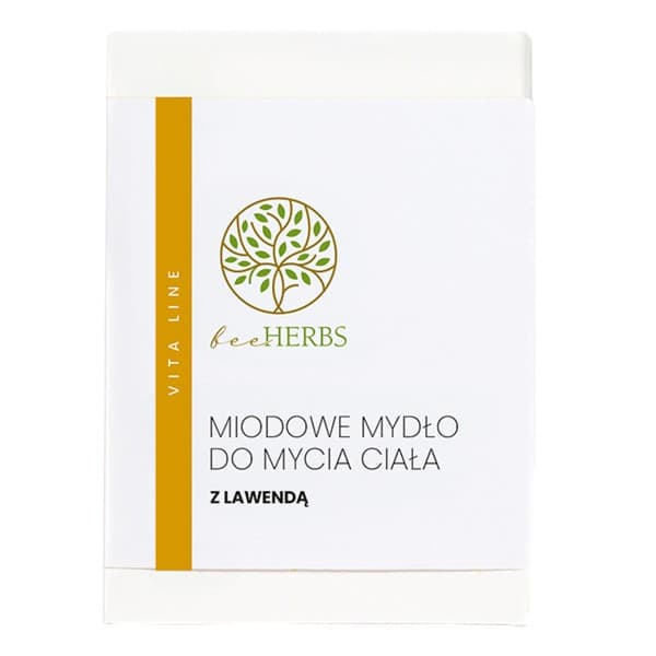 miodowe mydło do mycia ciała z lawendą