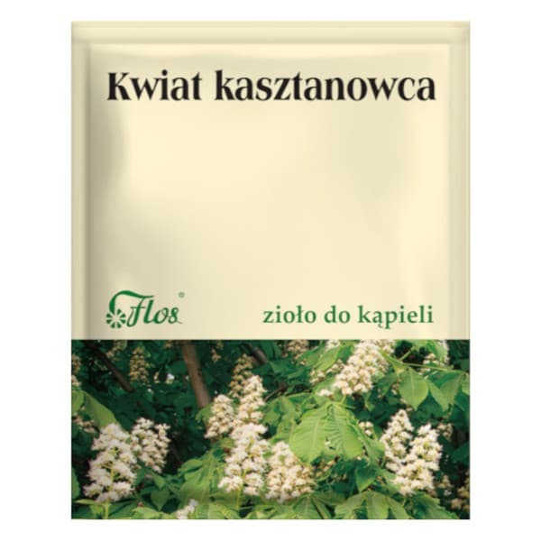 Zioła do kąpieli, kwiat kasztanowca