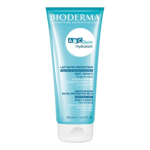 Abcderm Hydratant, łagodna emulsja ultra-nawilżająca dla dzieci i niemowląt