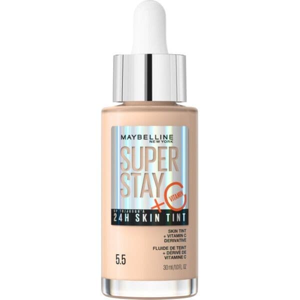 Super Stay 24h Skin Tint, podkład rozświetlający z witaminą C, 5.5