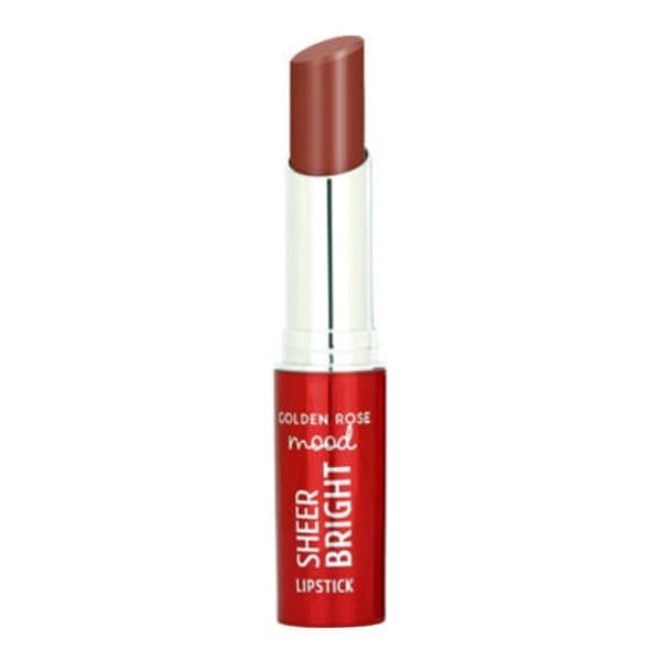 Mood Sheer Bright Lipstick, połyskująca pomadka do ust, 105