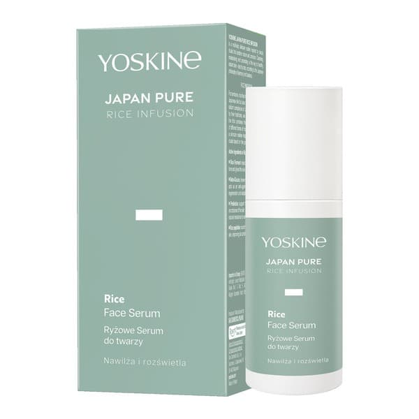 Japan Pure Rice Infusion, nawilżająco-rozświetlające serum ryżowe do twarzy