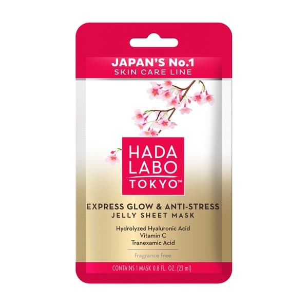 Labo Tokyo, ekspresowa maska w płachcie rozświetlająca i relaksująca