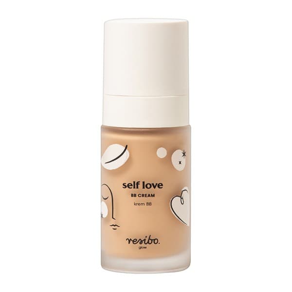 Naturalny i ekologiczny krem BB Self Love do twarzy w odcieniu Natural Beige Resibo