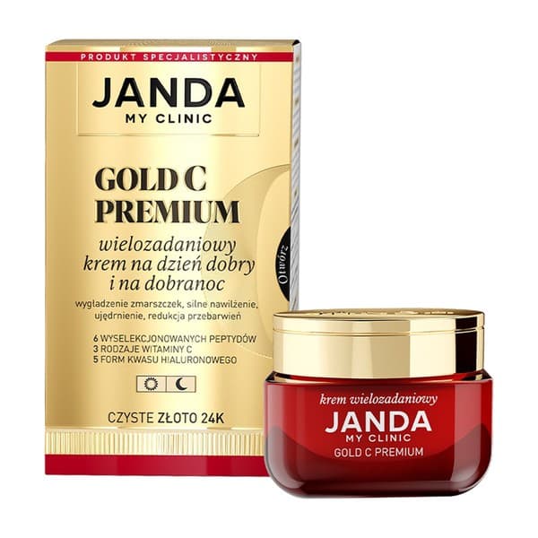 Gold C Premium, wielozadaniowy krem na dzień dobry i na dobranoc