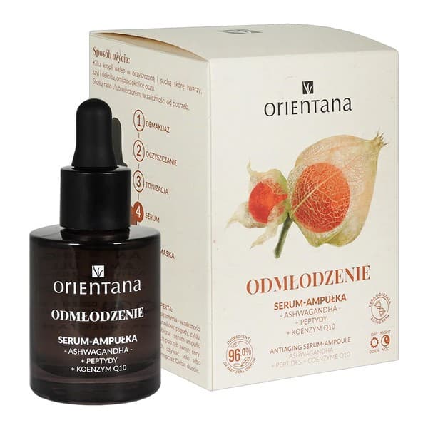 Ashwagandha, serum-ampułka odmłodzenie