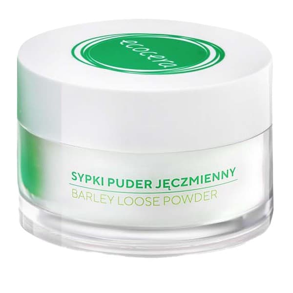Sypki puder jęczmienny