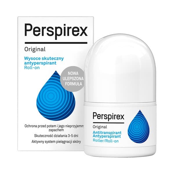 Antyperspirant dla skóry normalnej o średniej i wysokiej potliwości Original Perspirex