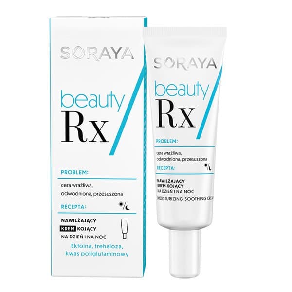 Beauty Rx, nawilżający krem kojący na dzień i na noc
