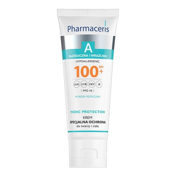 A Medic Protection, krem specjalna ochrona, do twarzy i ciała, SPF 100+