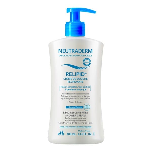 Relipid+, lipidowy krem do mycia pod prysznic