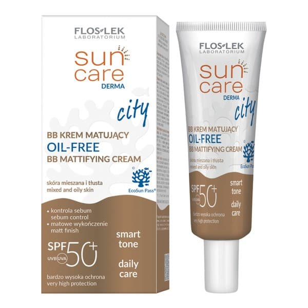 Sun Care Derma City, matujący krem BB SPF 50+