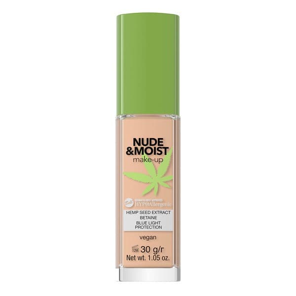Nude&Moist Make-Up, fluid nawilżająco - odżywczy 03