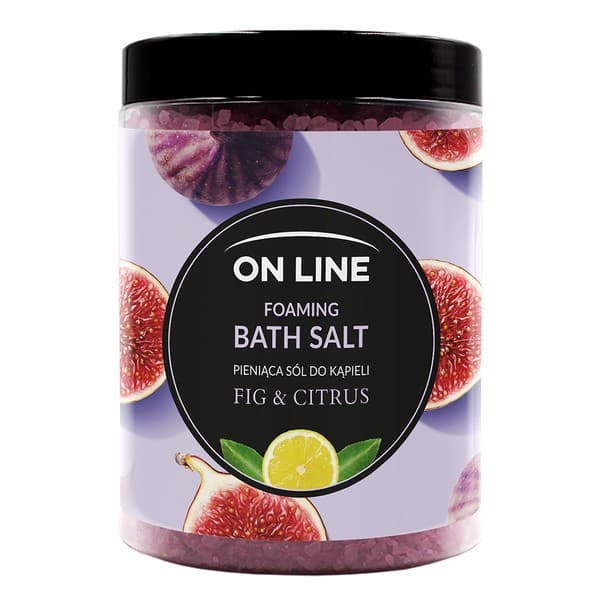 Line, pieniąca sól do kąpieli Fig & Citrus
