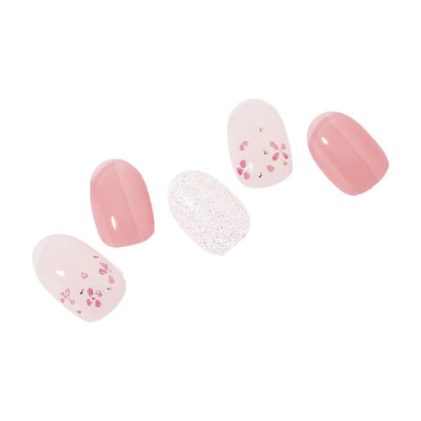 hybrydowy lakier w naklejkach UV, Rose Diamond