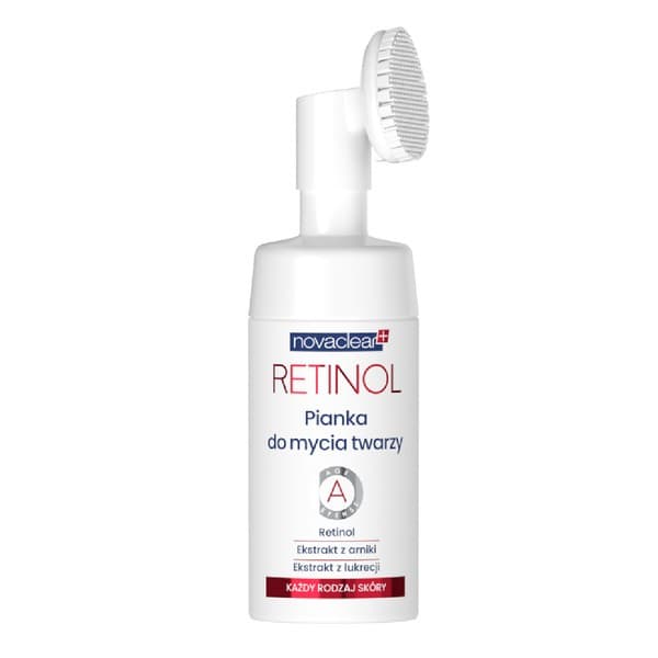 Retinol, pianka do mycia twarzy