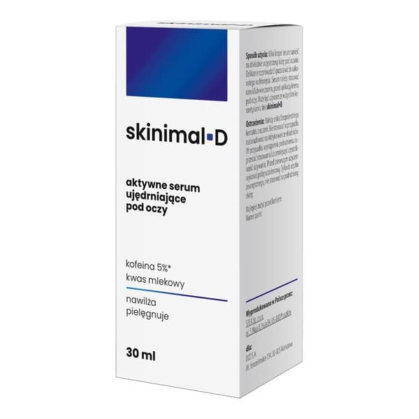 D, aktywne serum ujędrniające pod oczy