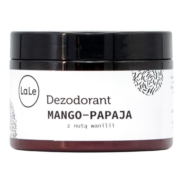 LaLe, dezodorant w kremie, mango-papaya z nutą wanilii