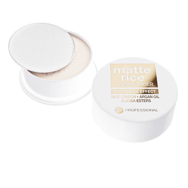 Matte Rice Loose Powder 001, sypki puder matujący