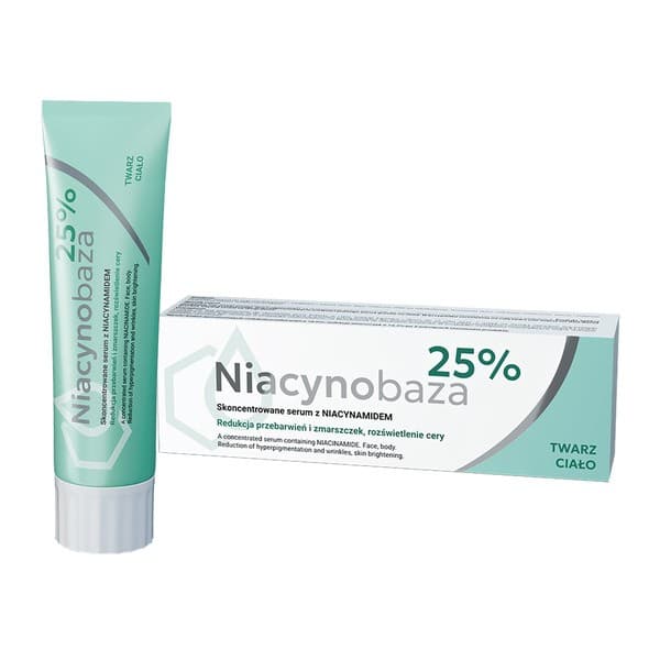 25%, skoncentrowane serum z niacynamidem
