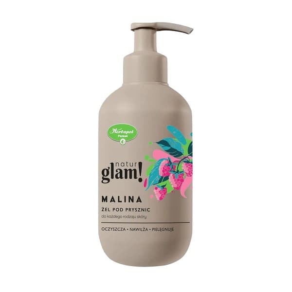 Glam!, żel pod prysznic, Malina