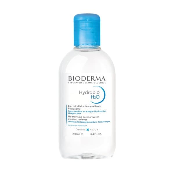 Hydrabio H2O, nawilżająca woda micelarna do oczyszczania twarzy i zmywania makijażu