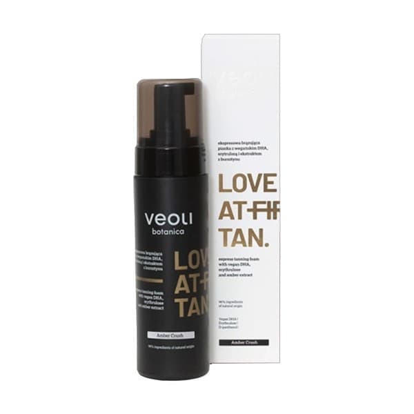 Love At First Tan, ekspresowa brązująca pianka z wegańskim DHA