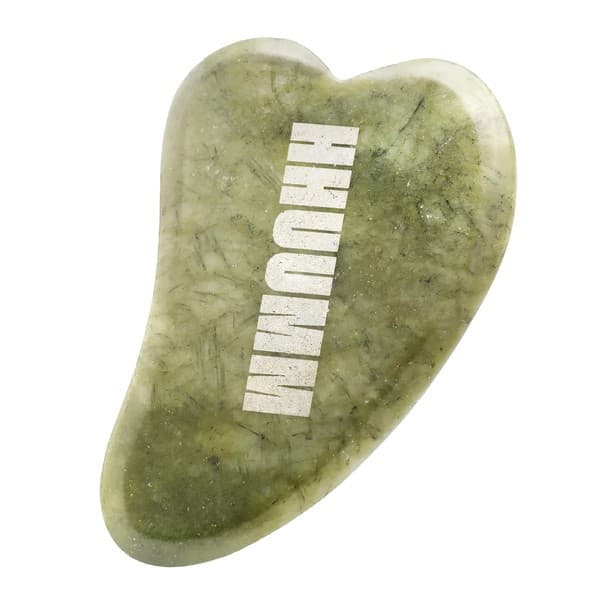 masażer jadeitowy do twarzy gua sha